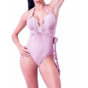 NEW CHARMOSA camille one piece in flan